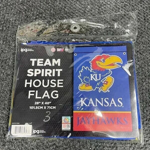 Kansas Jayhawks 3x5 Flag NEW